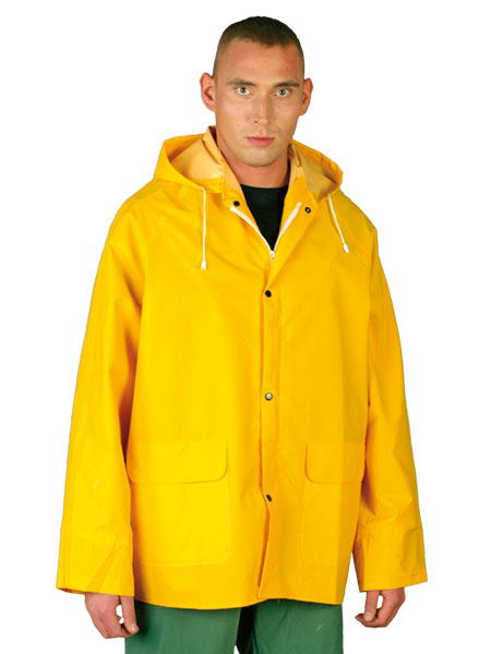 Kpdy Yellow Rain Jacket Size L