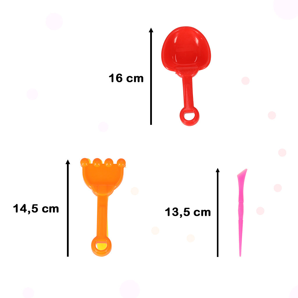 Sand Accessories Toys Molds Shovels 28el.