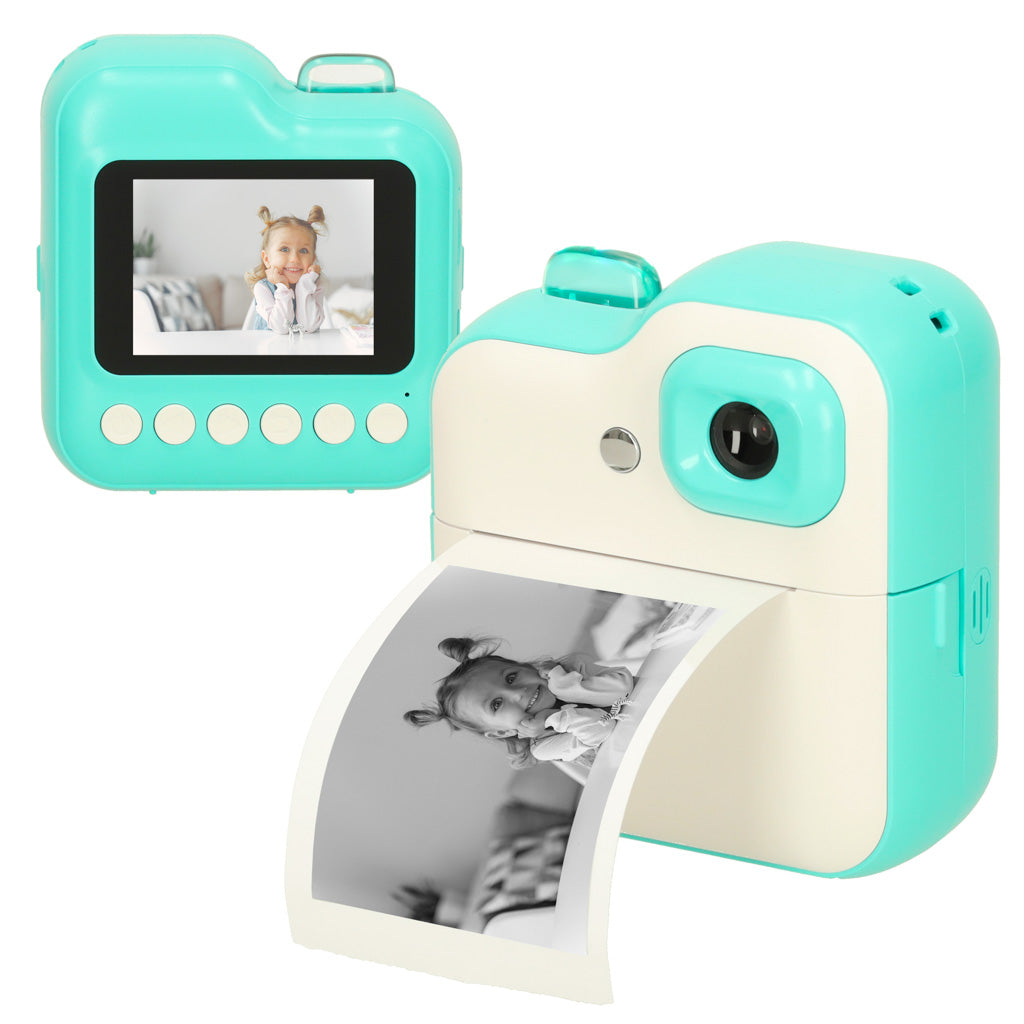 Instant Camera For Kids 1gb 24mpx Green