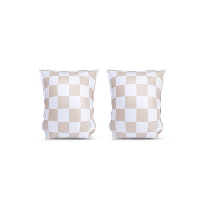 Bannaí Lámha Snámh Essentials - Beige - Checkmate