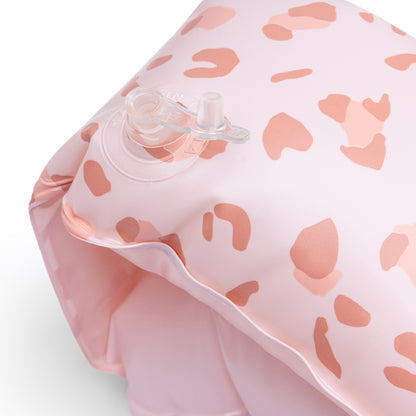 Swim Essentials Armband - Old Pink - Leopard