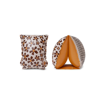 Brassards Swim Essentials - Orange - Fleur Sauvage - 2/6 ans