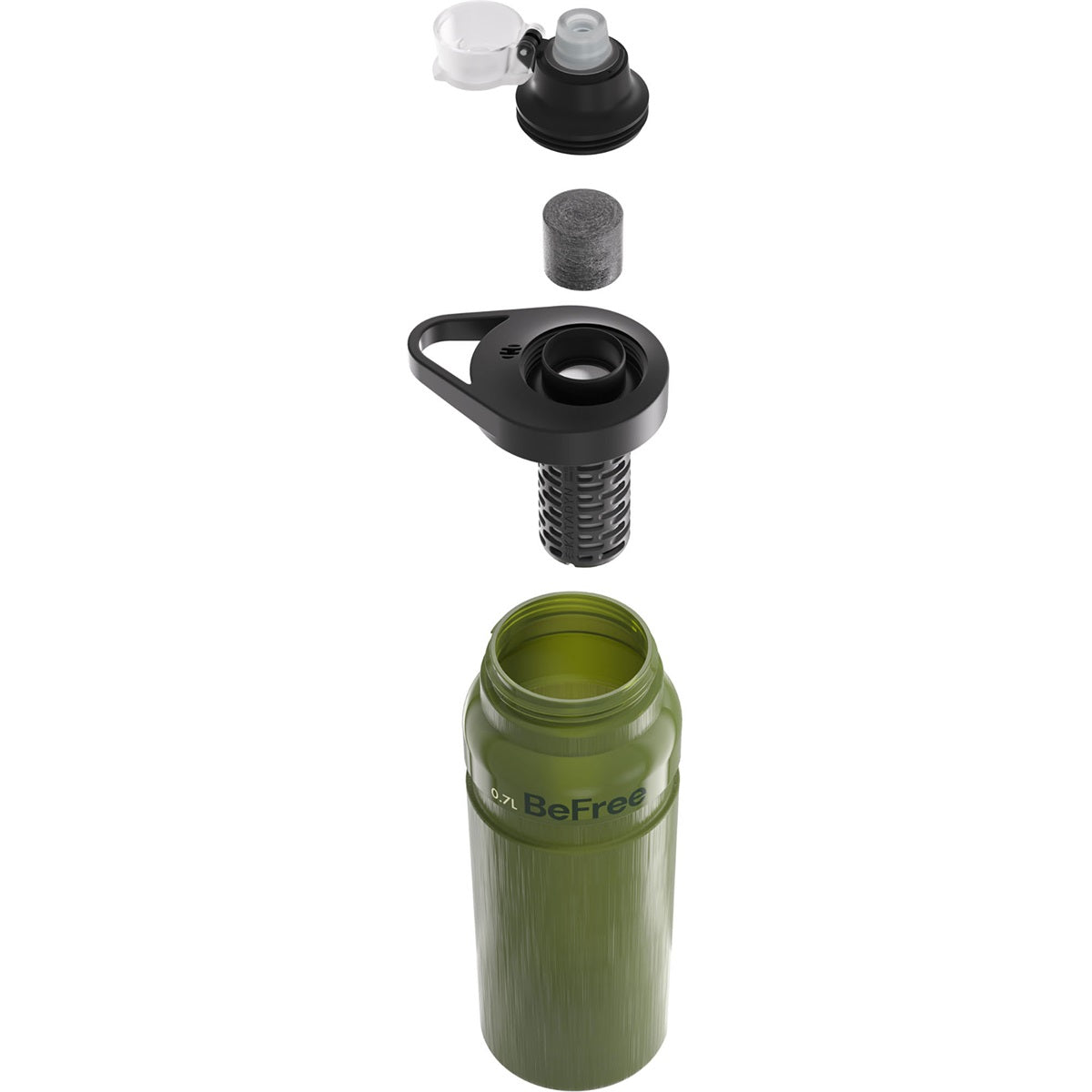 Katadyn Befree Ac Bottle 0.7l Green