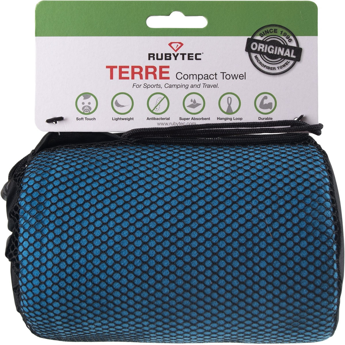 Rubytec Terre Compact Ręcznik Niebieski XL