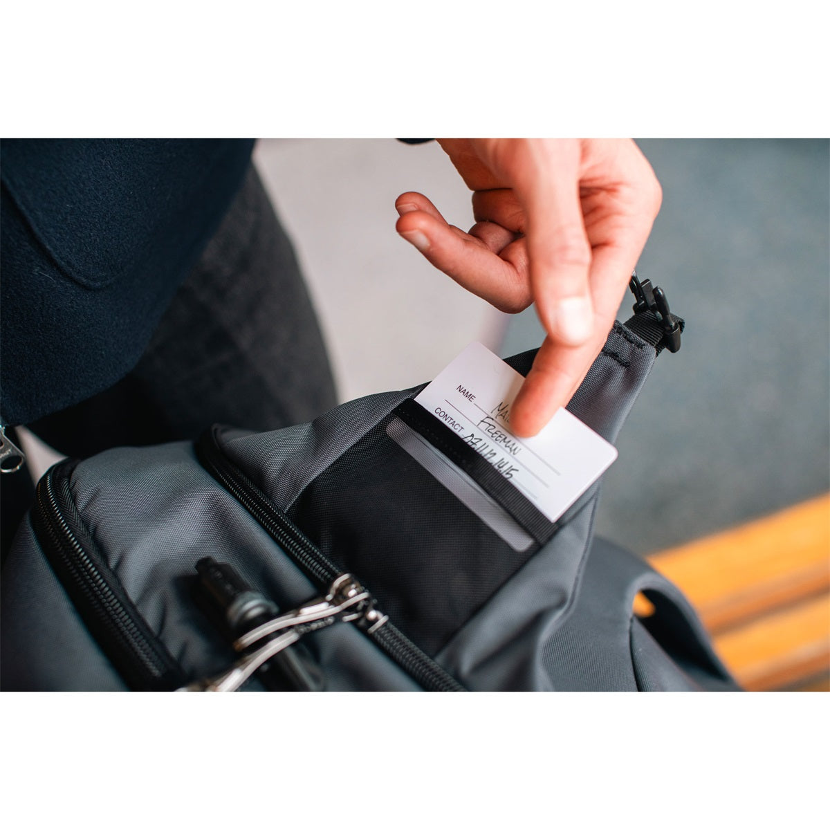 Pacsafe Exp45 handbagage reispakket leisteen