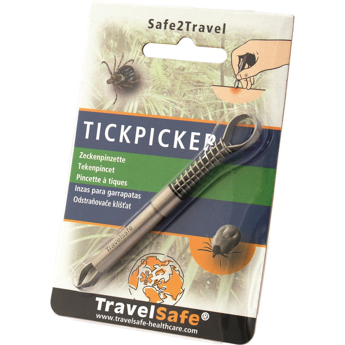 Travelsafe Tick Tweezers