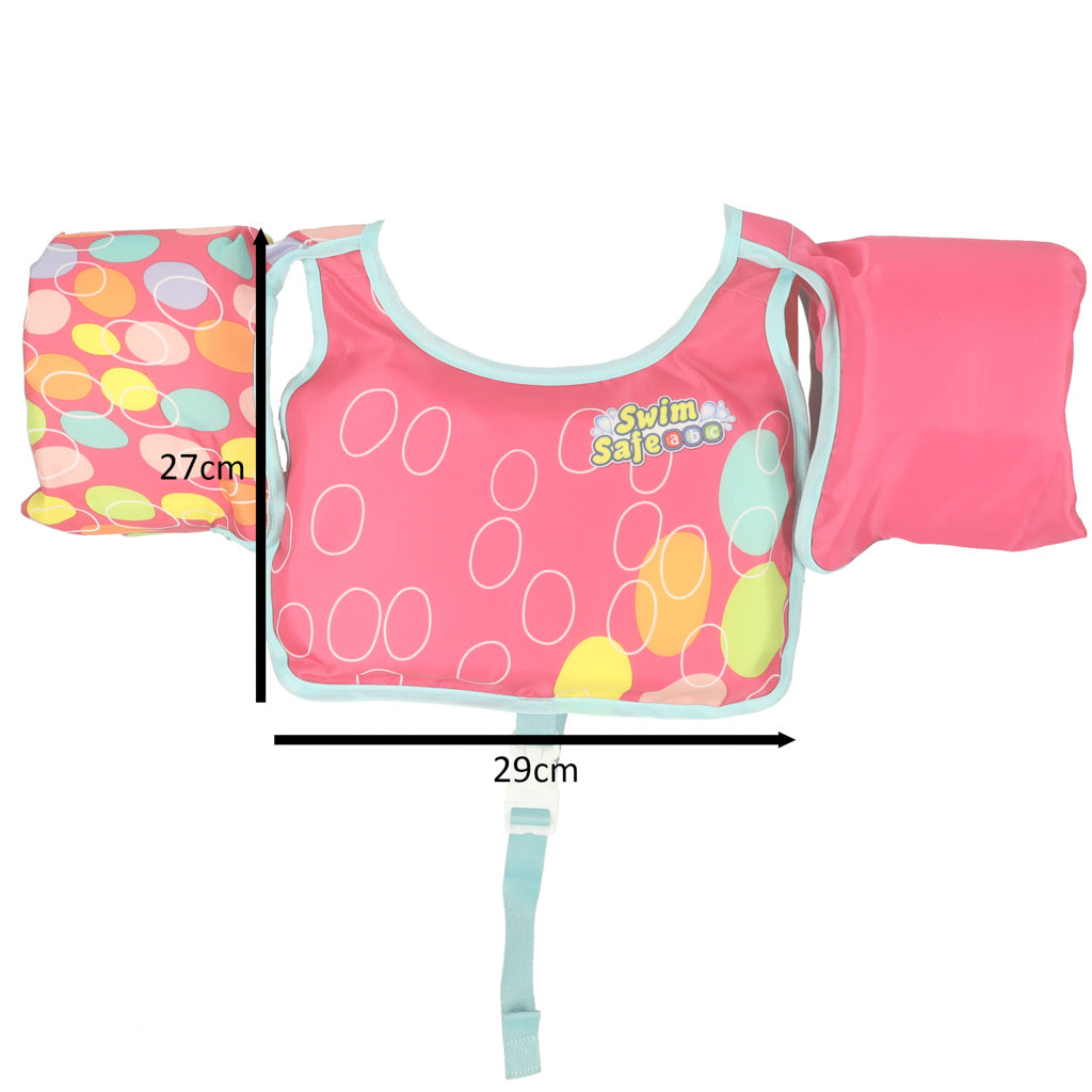 Aquastar Pink Swimming Vest With Sleeves