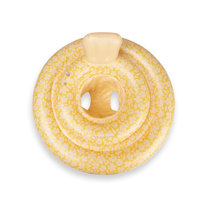 Swim Essentials Baby Float - Geel - Bloemig - 0/1 jaar