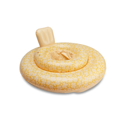 Swim Essentials Baby Float - Geel - Bloemig - 0/1 jaar