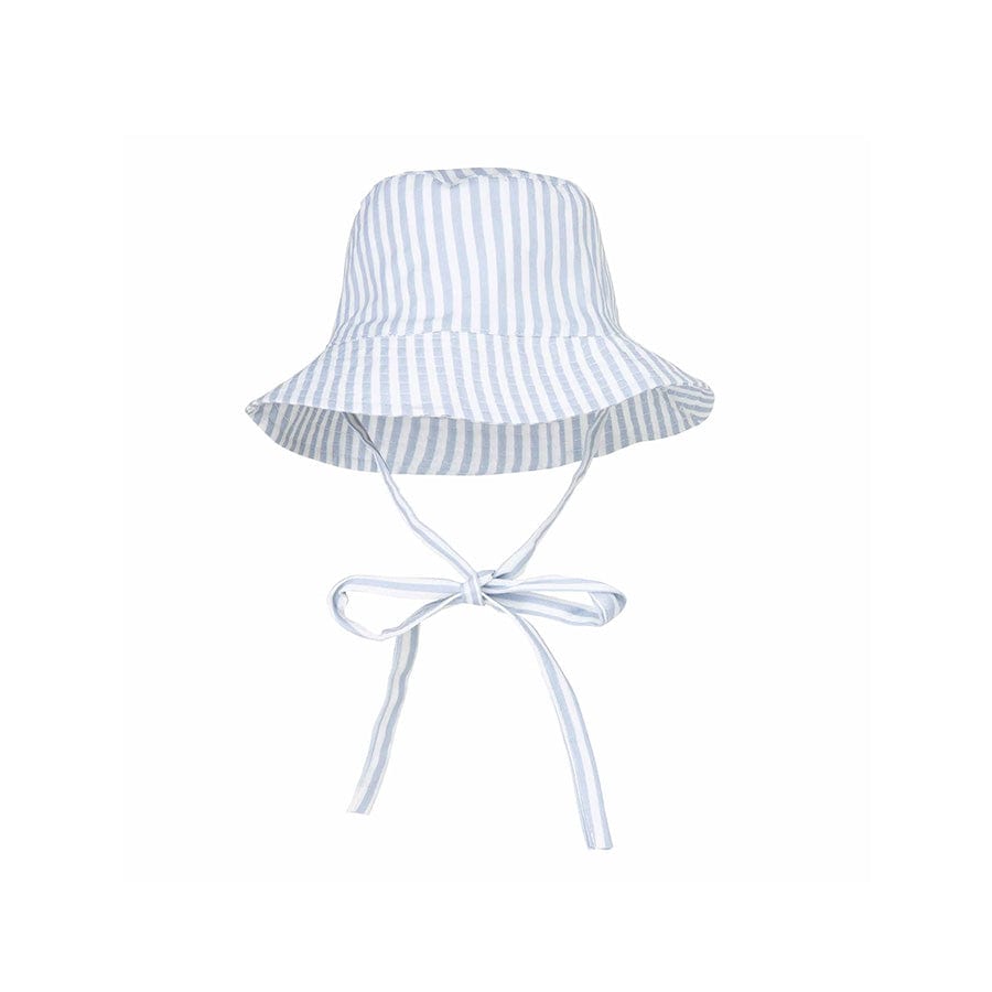 Chapeau de Soleil Swim Essentials - Bleu/blanc - Rayures Bleues