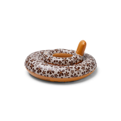 Swim Essentials Baby Float - Orange - Vild Blomst - 1/2 år