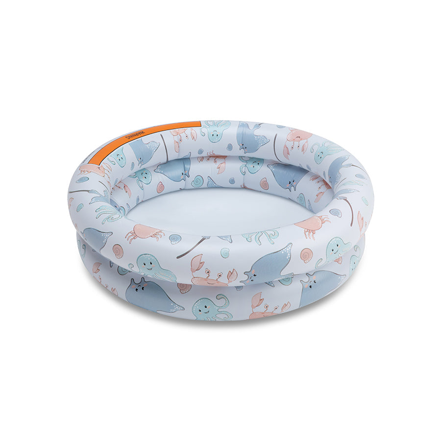 Swim Essentials Baby Pool - Blue - Marine Magic - Ø 60 Cm