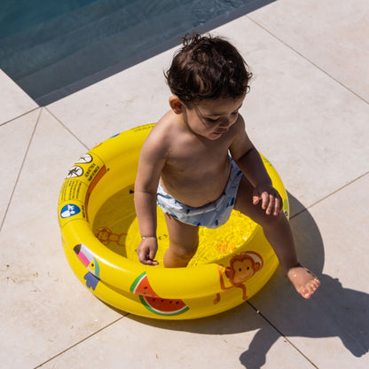 Swim Essentials baba medence - sárga - Golden Safari - Ø 60 cm