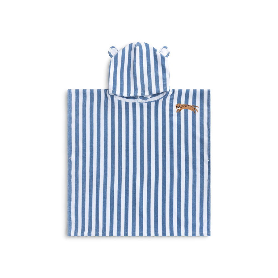 Swim Essentials Beach Poncho - Blue - Roamer - 65 X 65 Cm