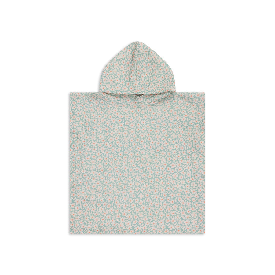 Swim Essentials Beach Poncho - Green - Florish - 52 X 52 Cm