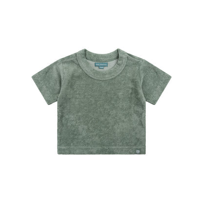 Swim Essentials Beach T-shirt Boys - Terry - Green