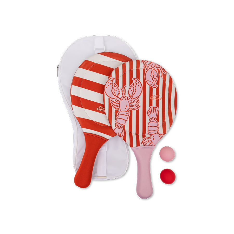 Swim Essentials Beach Tennis Set - Pink - Lobster Bay