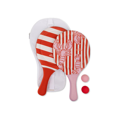 Swim Essentials Beach Tennis Set - Pink - Lobster Bay