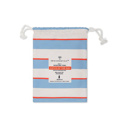 Serviette de Plage Swim Essentials Microfibre - Multicolore - Catch Of The Day - 180 X 90 Cm