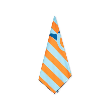 Swim Essentials Beach Towel Microfiber - Multicolor - Tropic Shark - 135 X 65 Cm
