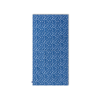 Swim Essentials Strandtuch Baumwolle – Blau – Leopard – 135 x 65 cm