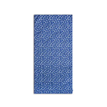 Swim Essentials Strandtuch Mikrofaser – Blau – Leopard – 135 x 65 cm