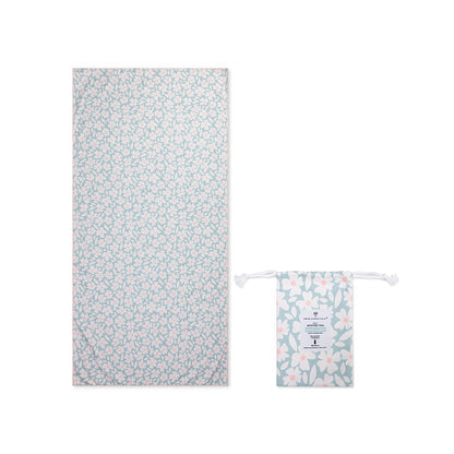 Swim Essentials Strandtuch aus Mikrofaser – Grün – Florish – 180 x 90 cm
