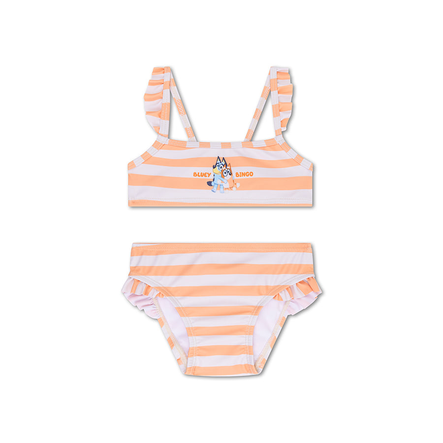 Bikini Swim Essentials - Portocaliu - Albastru