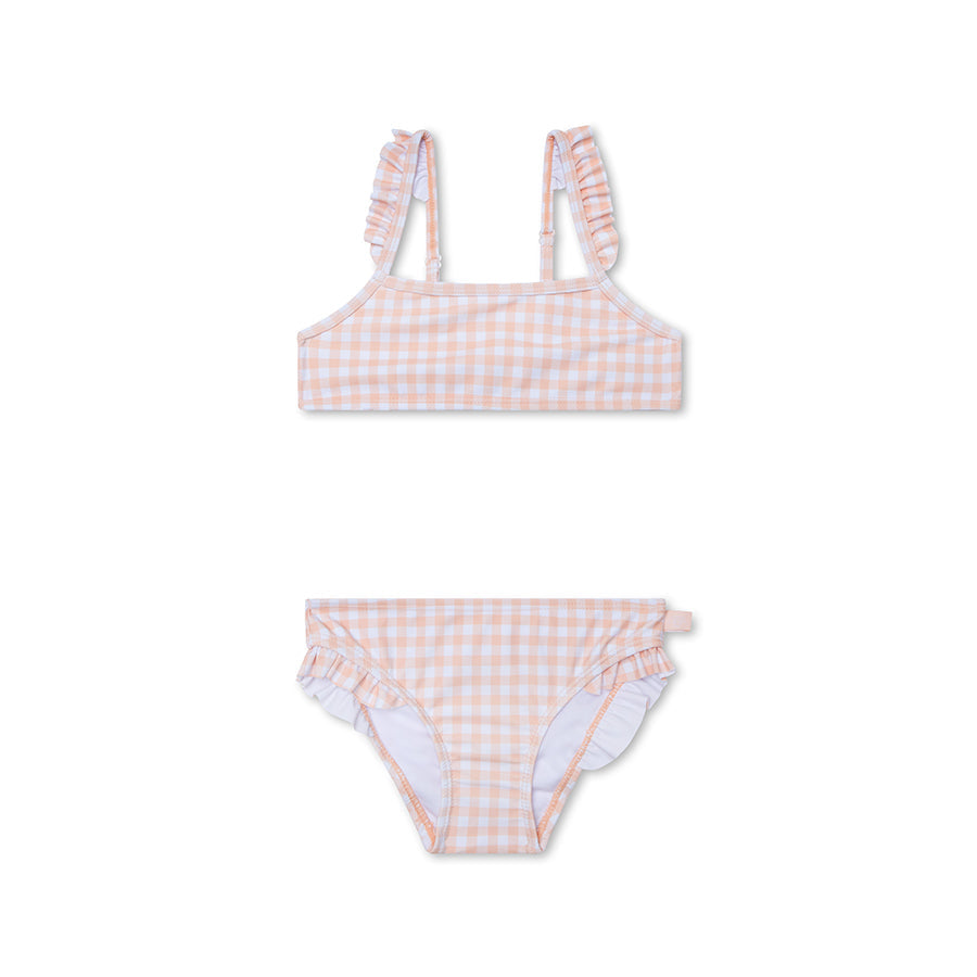 Bikini Swim Essentials - Portocaliu - Sunset Grid