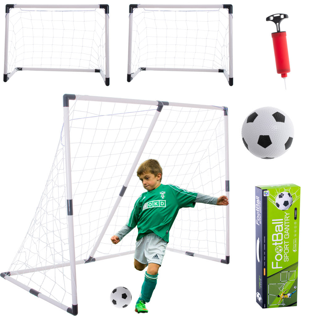 Children's Soccer Goal 2-in-1 143x110x70cm