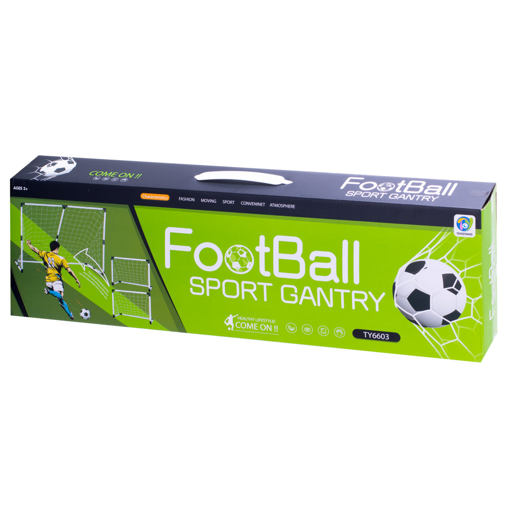 Children's Soccer Goal 2-in-1 143x110x70cm