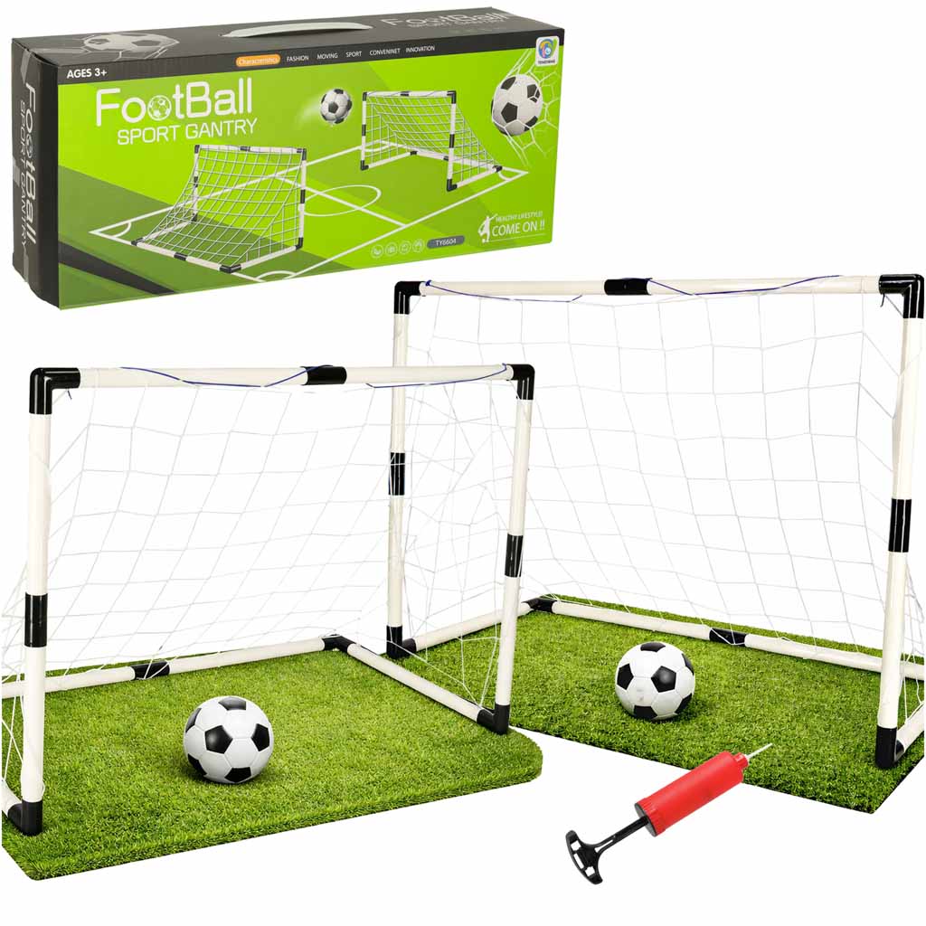 Soccer Goal For Children Training Soccer 2pcs 95 X 48 X 70 Cm