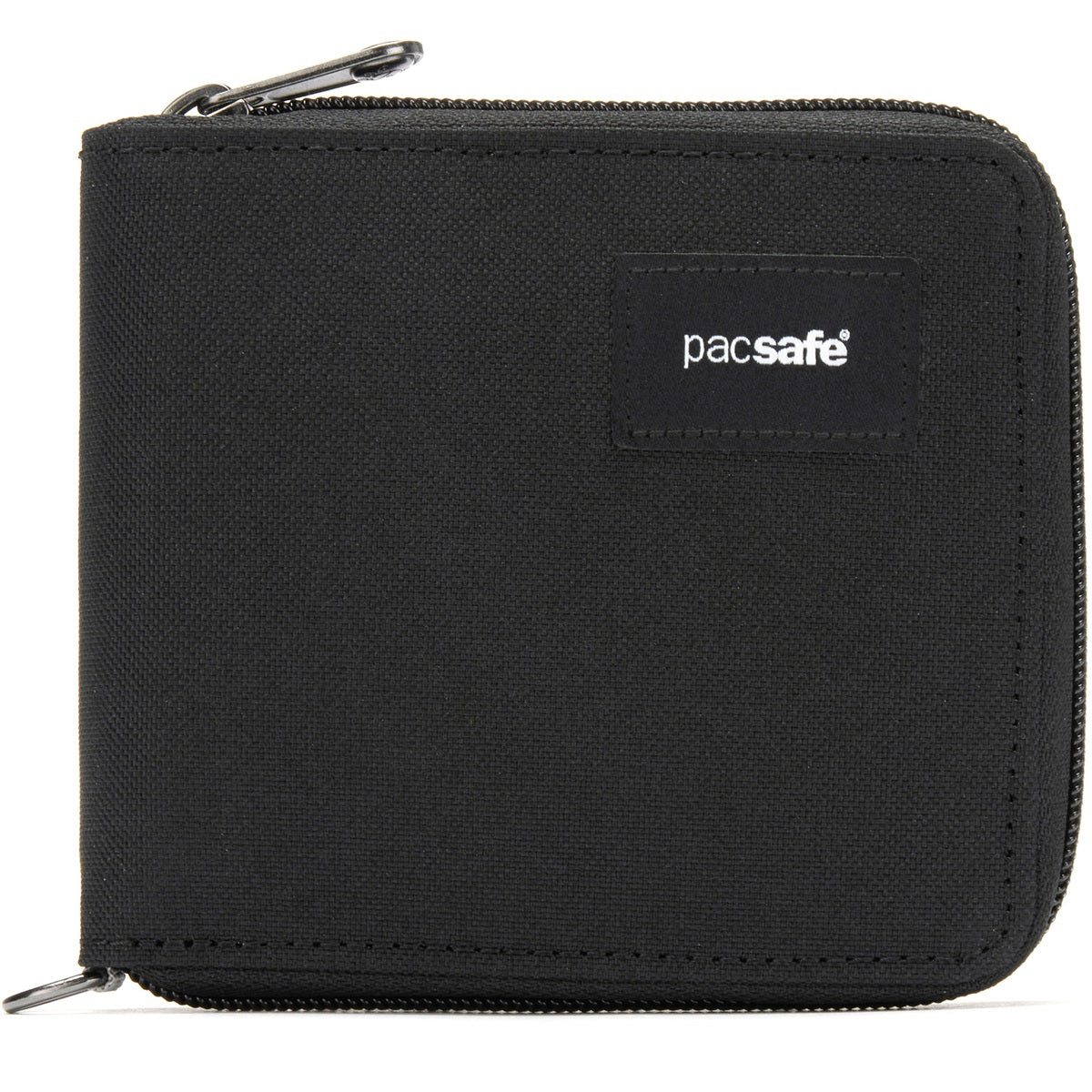 Pacsafe Rfidsafe Zip Around Wallet Jet Black