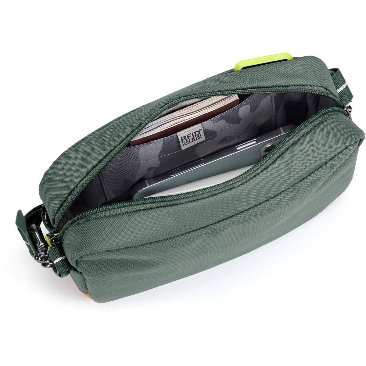 Pacsafe Go Crossbody Spruce Green