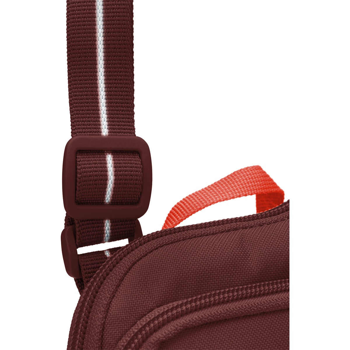 Pacsafe Go Tech Crossbody Garnet Red