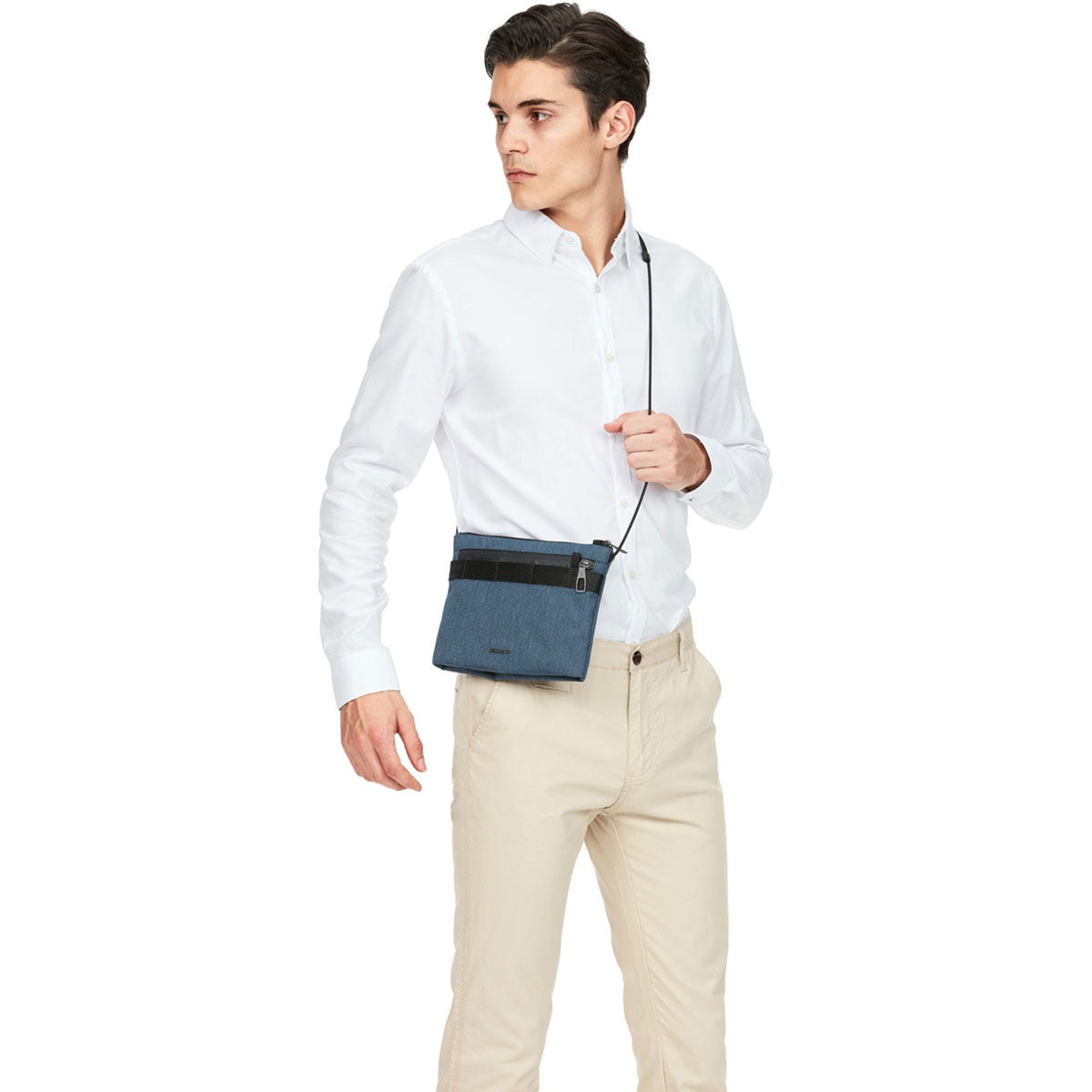 Pacsafe Metrosafe X Crossbody puzdro Dark Denim