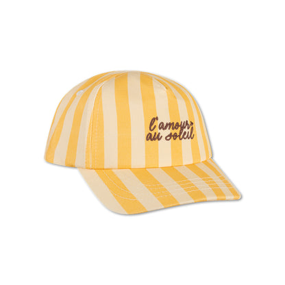 Bonnet Swim Essentials - Blanc/jaune - Solmate