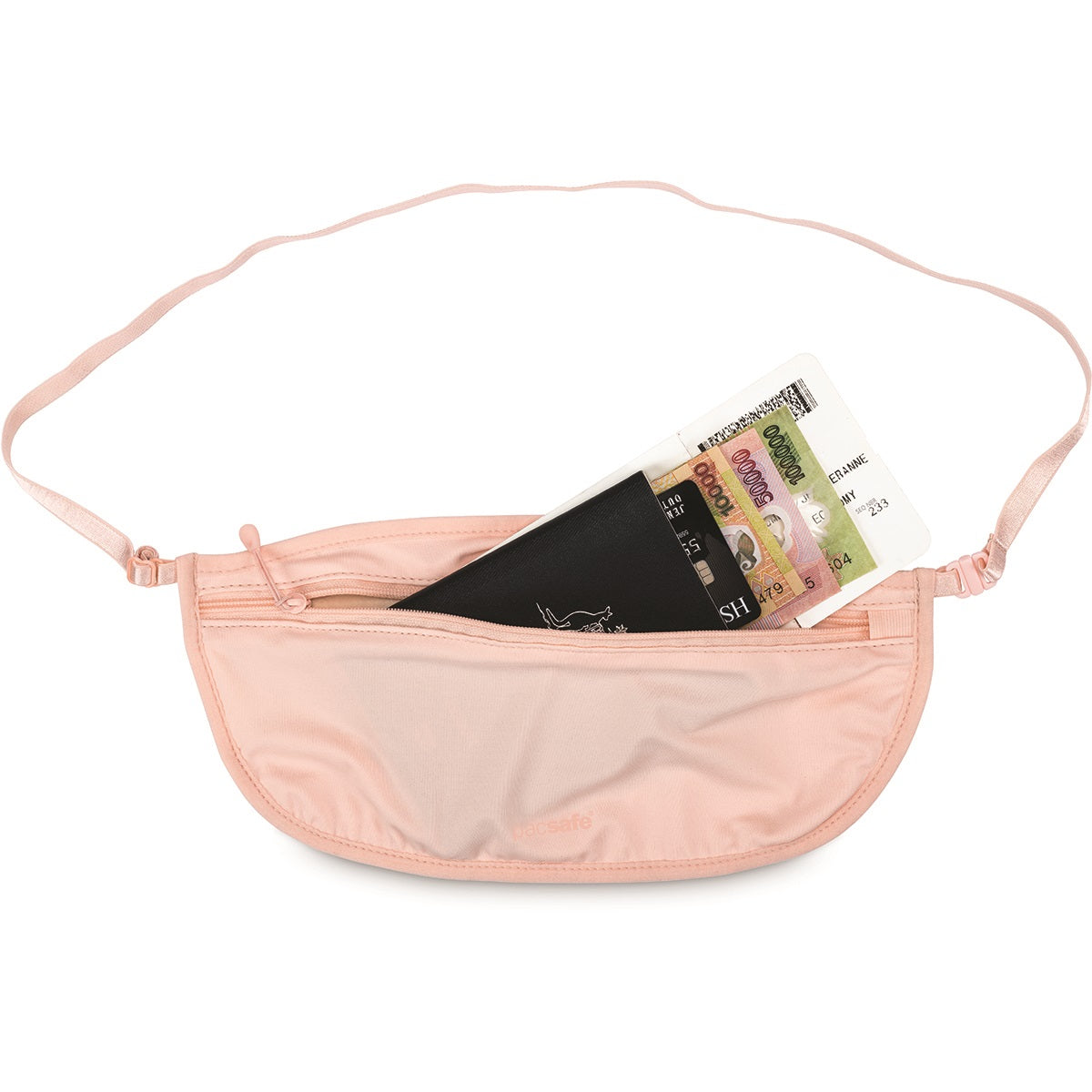 Pacsafe Coversafe S100 deréktáska orchidea rózsaszín