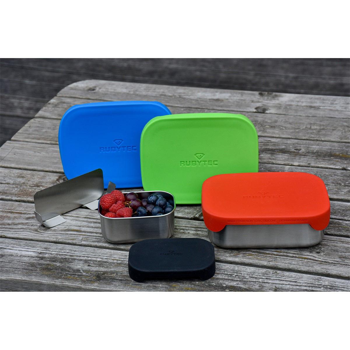Rubytec Superhero Duo Sst Lunchbox 0.8l + Snackbox 0.3 Green