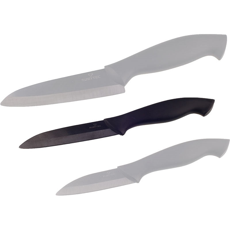 Cuțit utilitar Rubytec Ceramic Negru