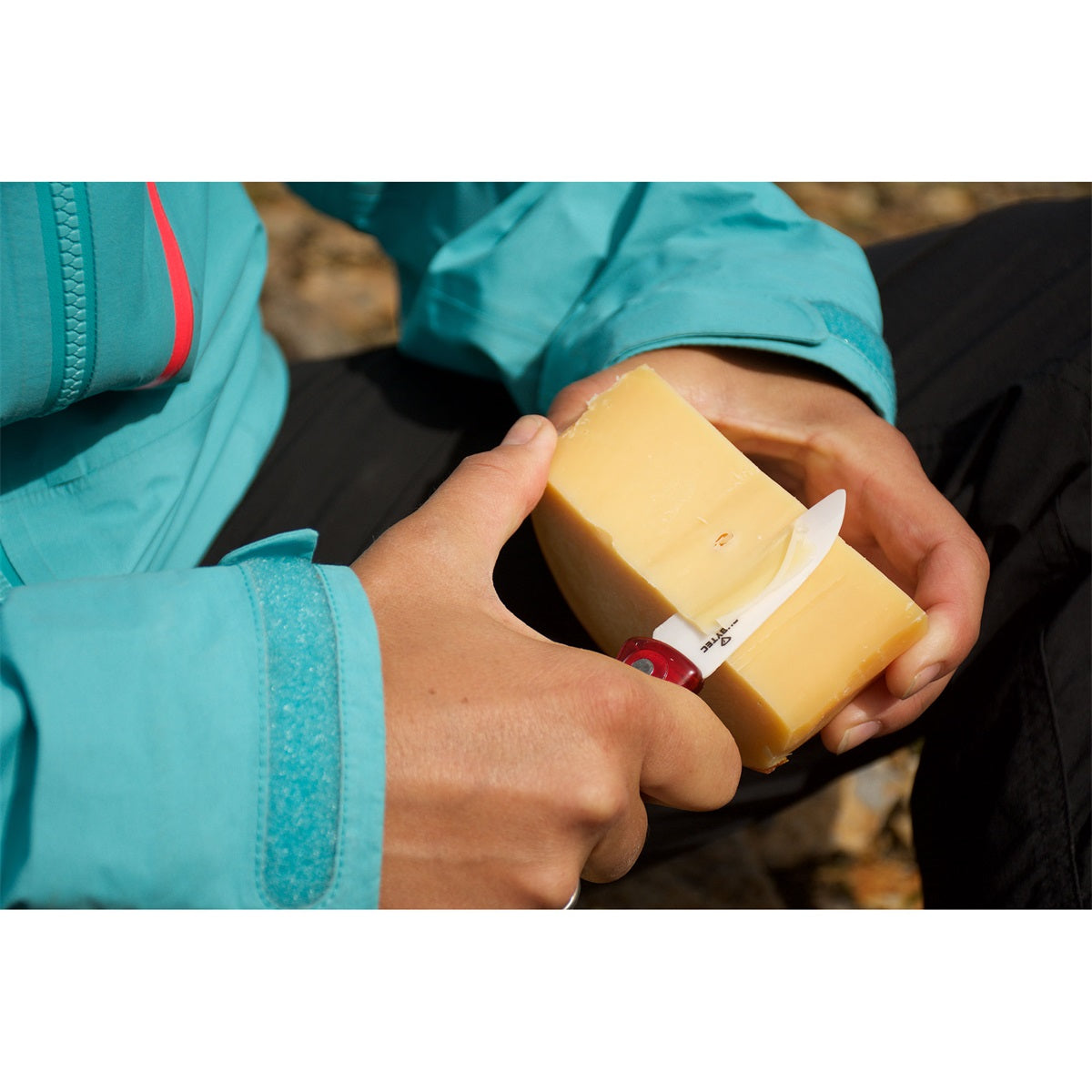 Scian Mini Infhillte Ceirmeach Rubytec Dearg
