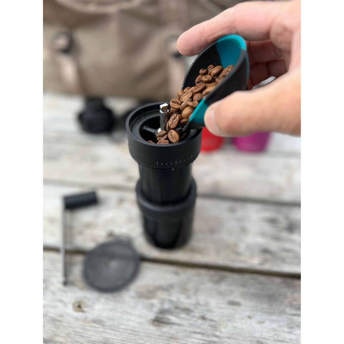 Rubytec Robusta Xl Foldable Coffee Grinder Black