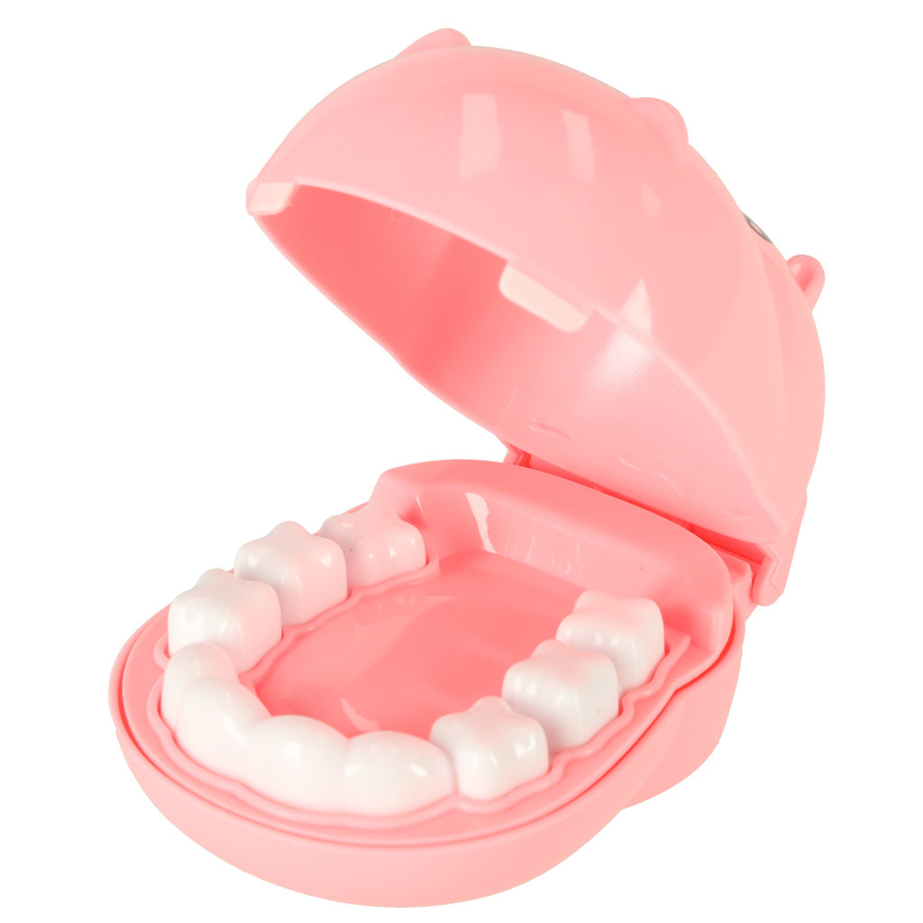 Dentist Medical Kit Hippo Pink