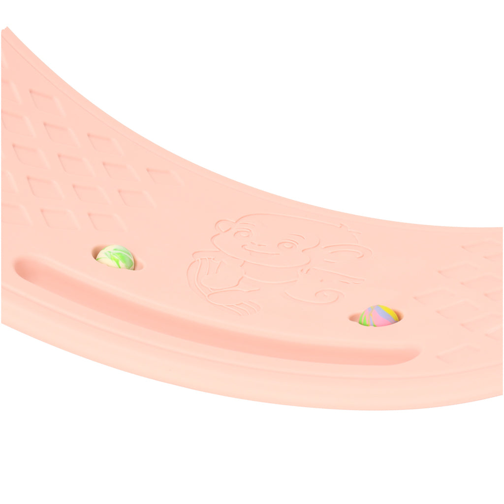 Balancing Board With Embossing 83x28cm Pink