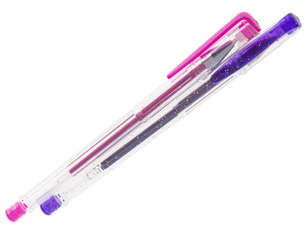 Színes Glitter Gel Toll készlet 50db.