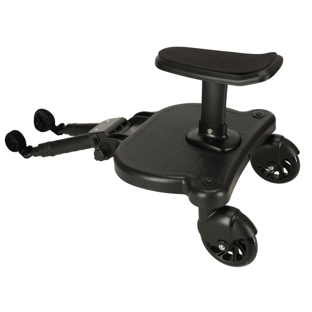 Stroller Add-on With Baby Seat Black
