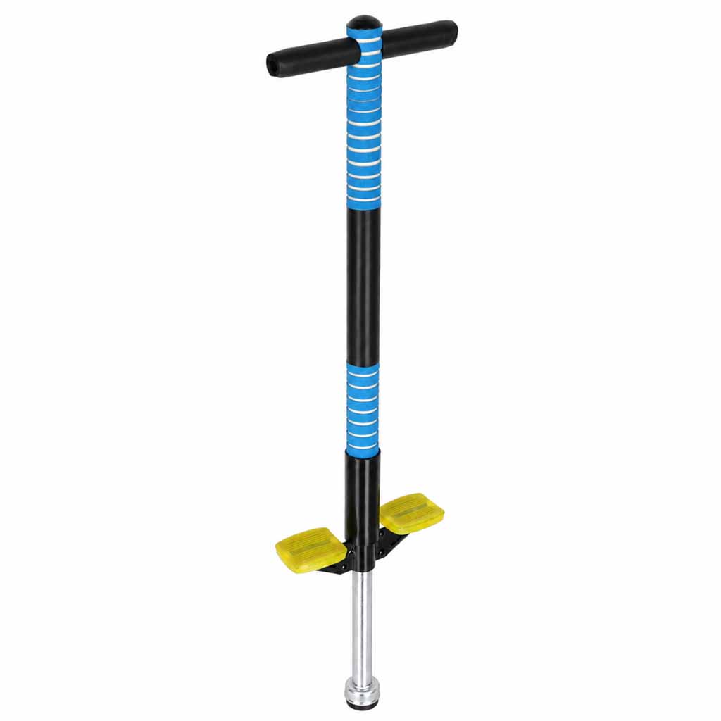 Justerbar Pogo Jumping Bar Blue