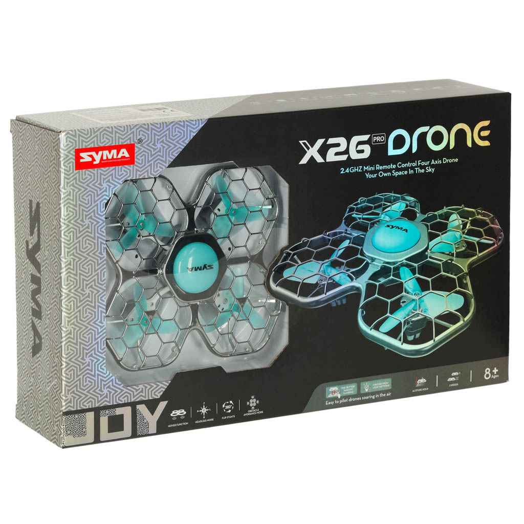 Syma X26pro 2.4ghz Wi-fi Rc Drone Black