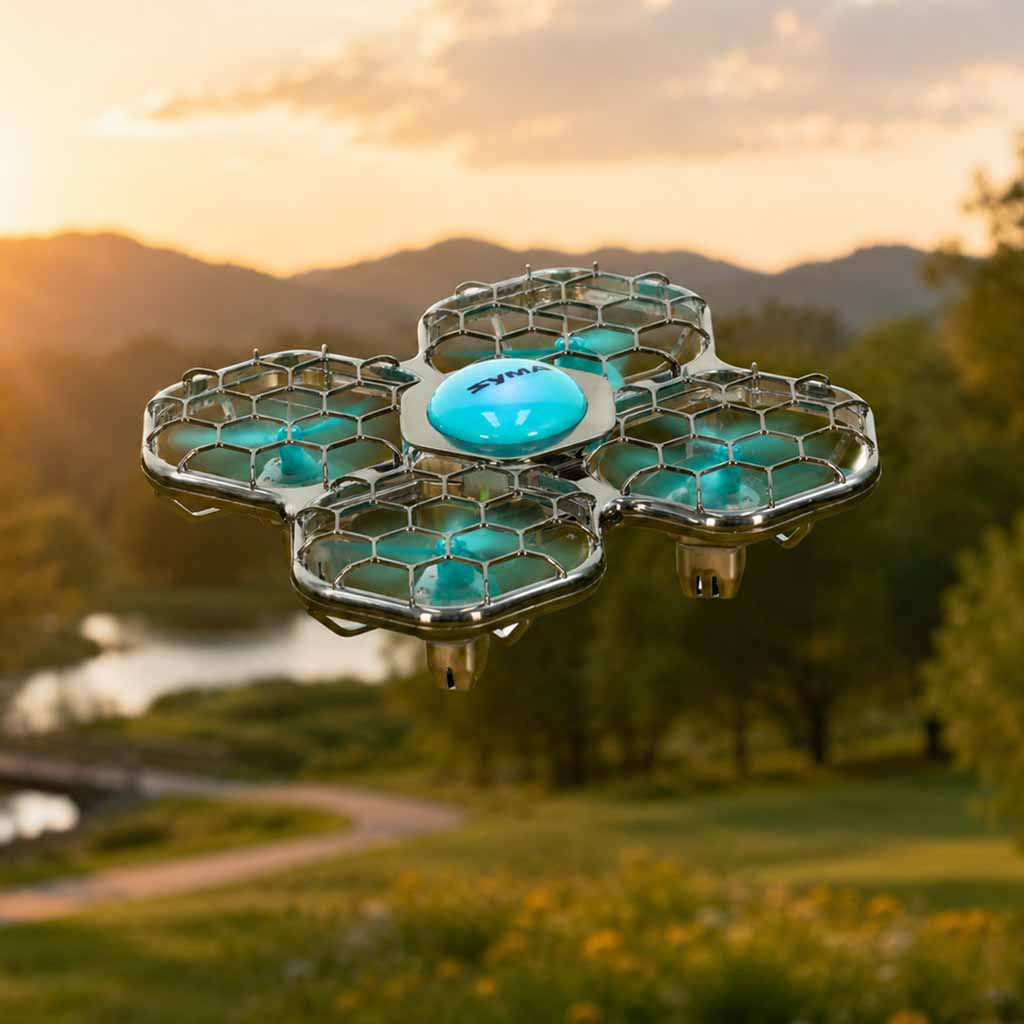 Dron RC Syma X26pro 2,4 GHz Wi-Fi, czarny