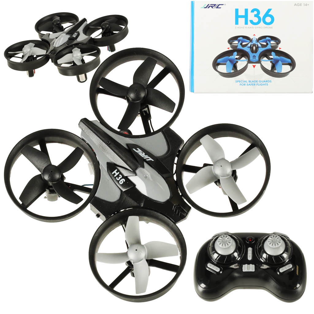 Jjrc H36 Mini 2.4ghz 4ch 6 Axis Black Rc Drone